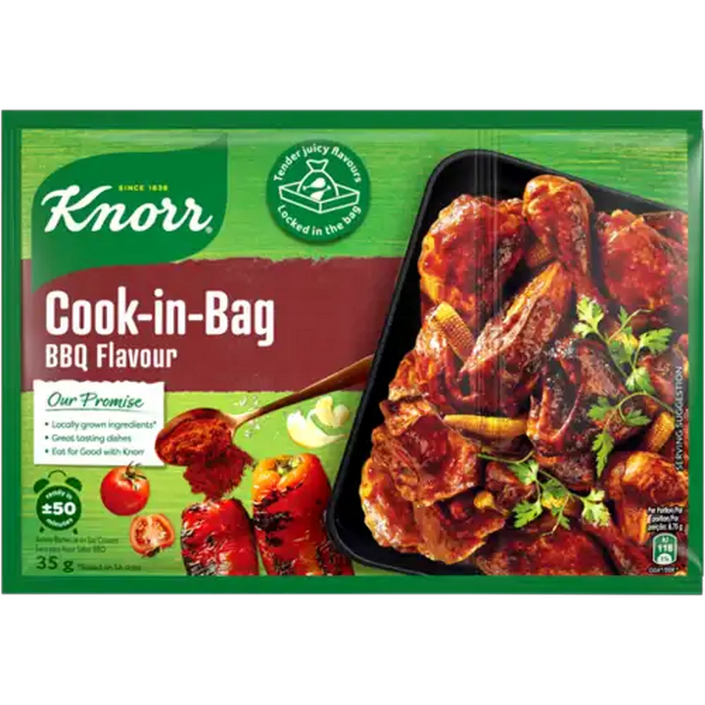 Image of Knorr BBQ Flavour Cook-in-Bag 35g