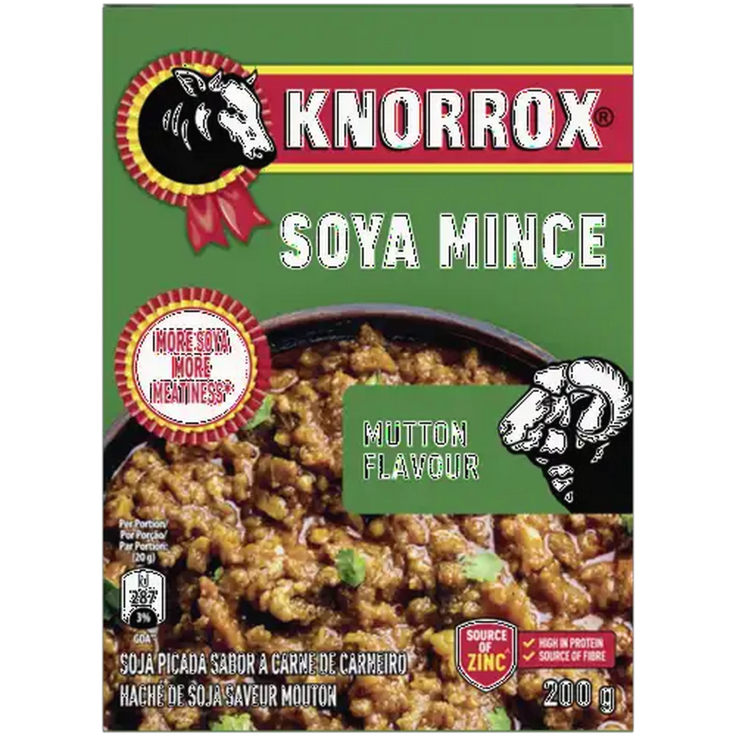 Image of Knorrox Mutton Flavour Thickening  Soya Mince 200g