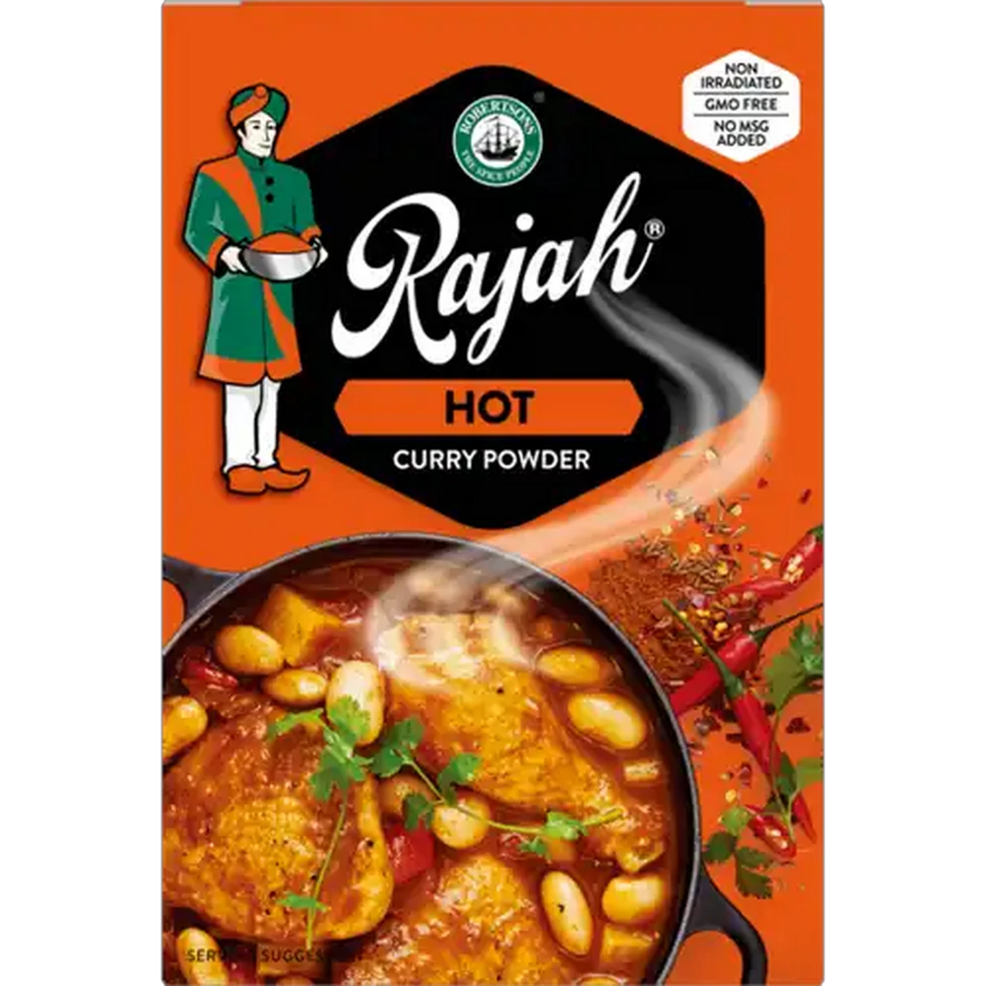 Image of Rajah Hot Curry Powder 50g