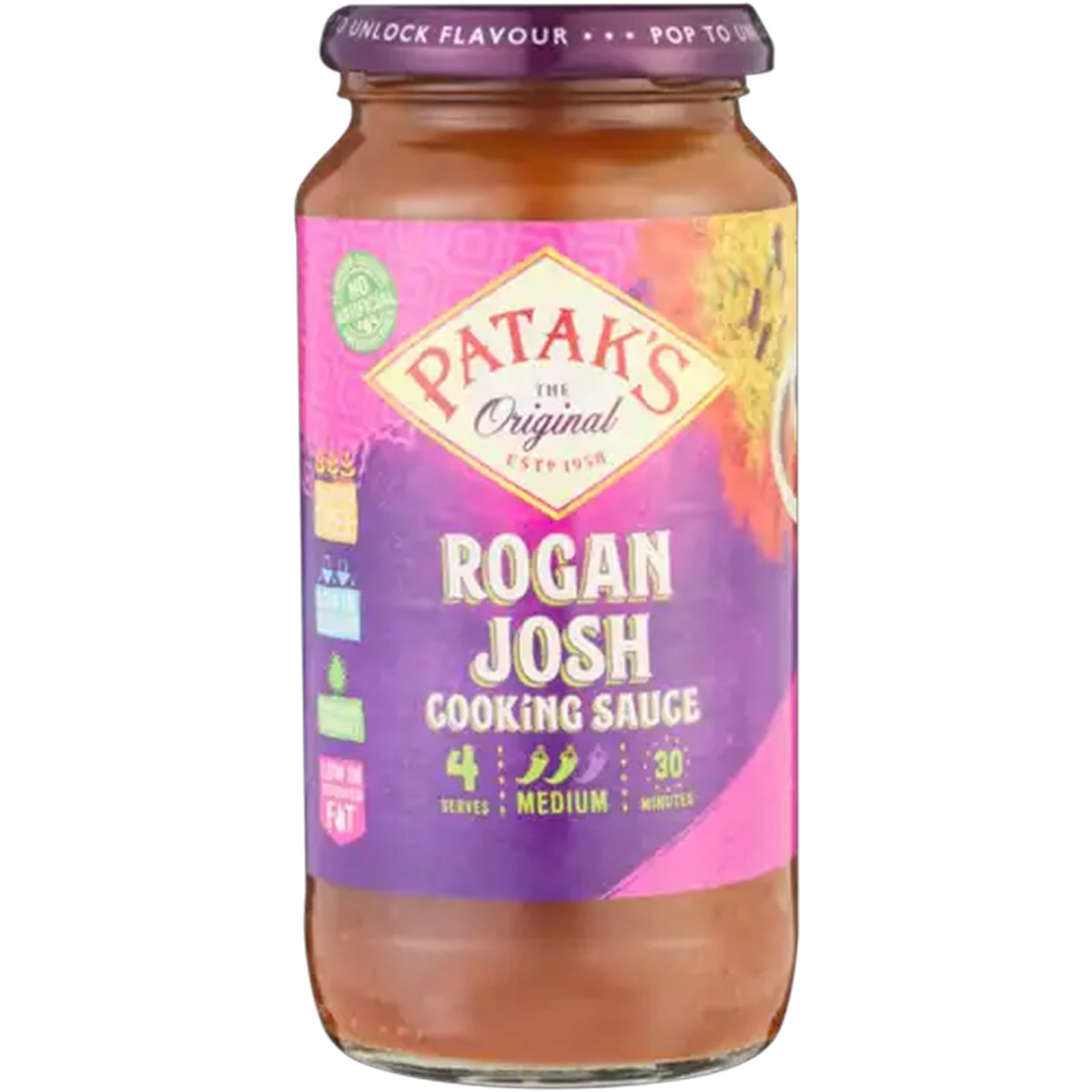 Image of Patak's Rogan Josh Cook-In-Sauce 450g