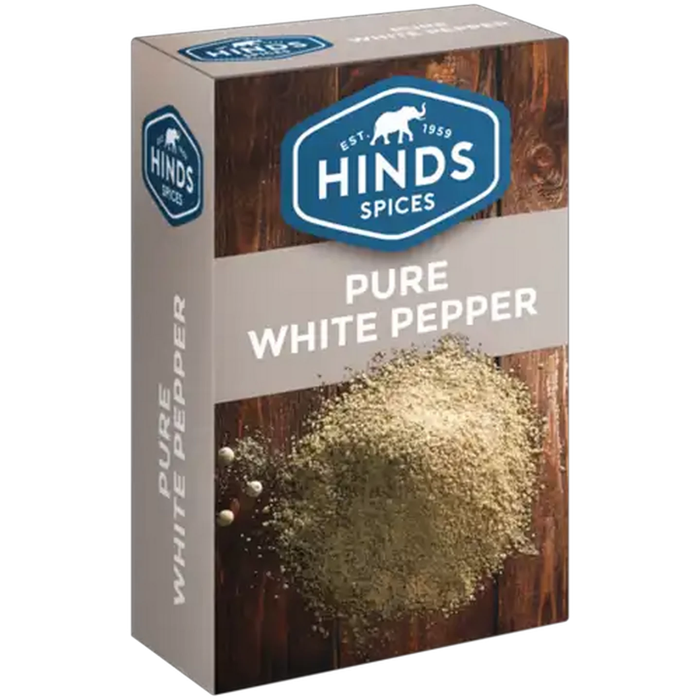 Image of Hinds Spices Pure White Pepper 50g