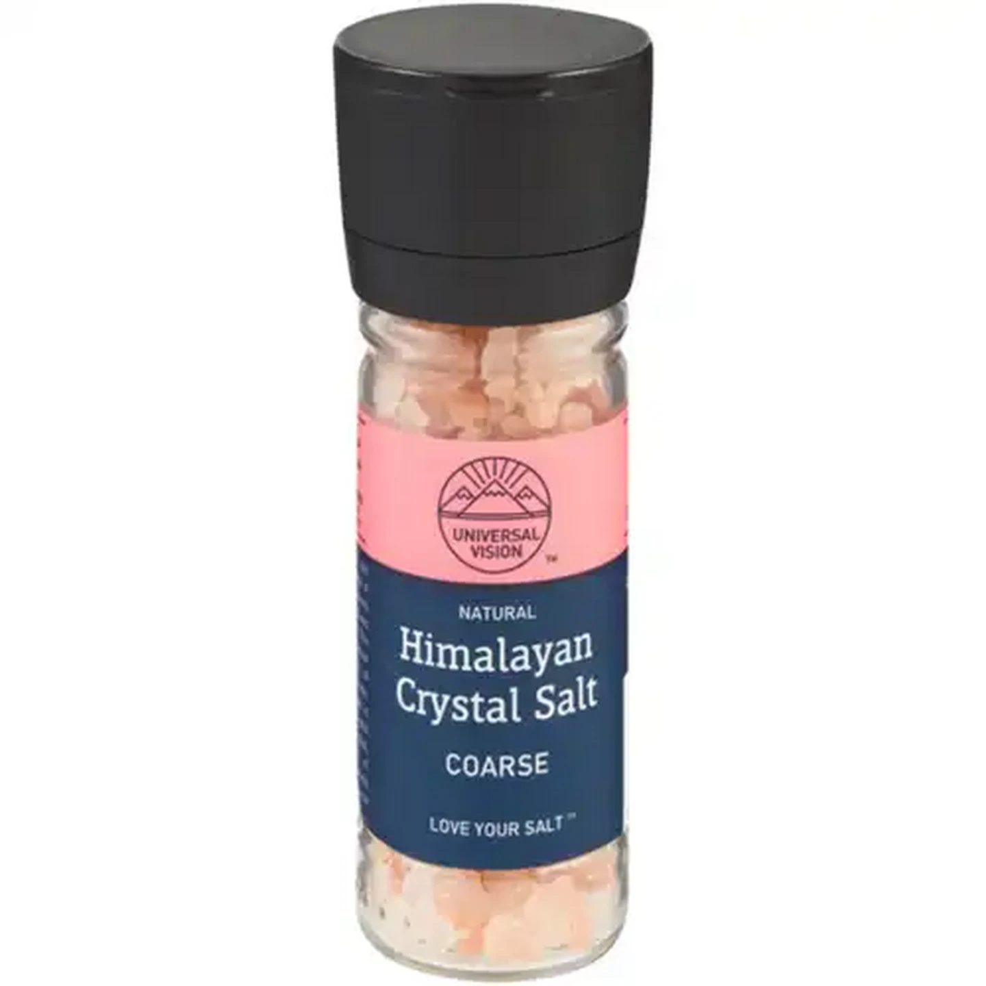 Image of Universal Vision Coarse Himalayan Crystal Salt Grinder 100g