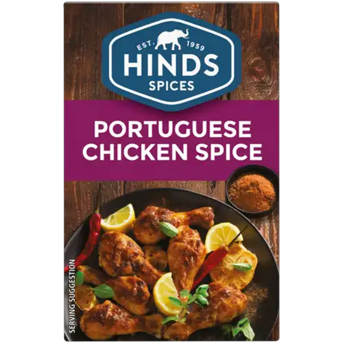 Image of Hinds Spices Portuguese Chicken Spice 75g