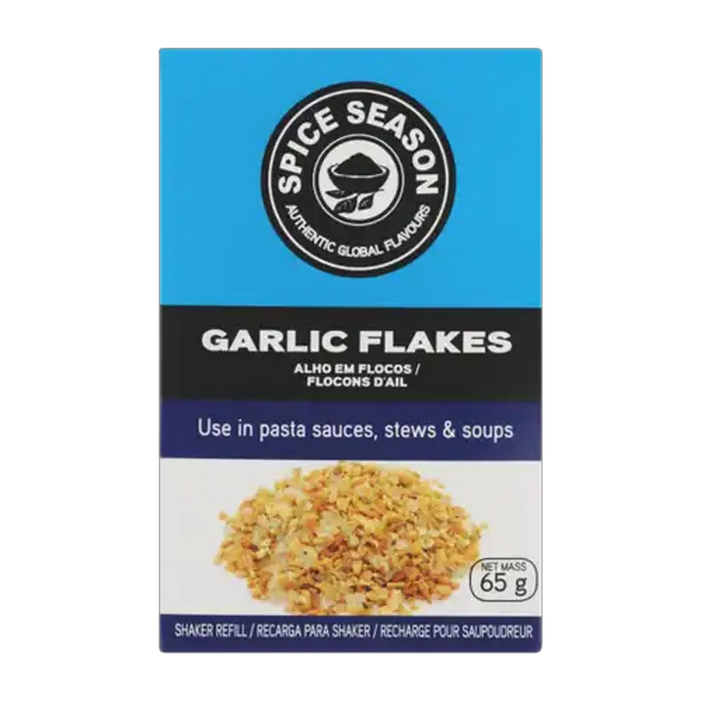 Image of Spice Season Garlic Flakes Refill 65g
