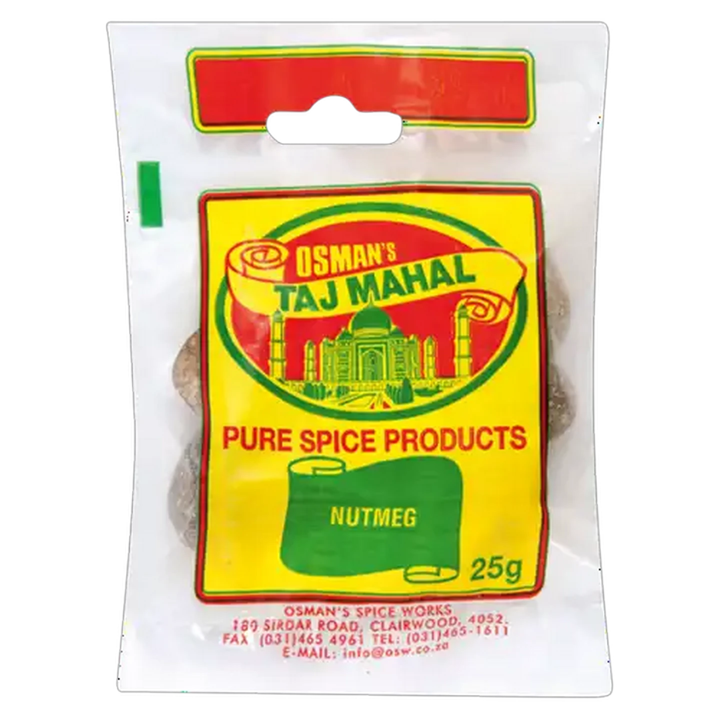 Image of Osman's Taj Mahal Whole Nutmeg 25g