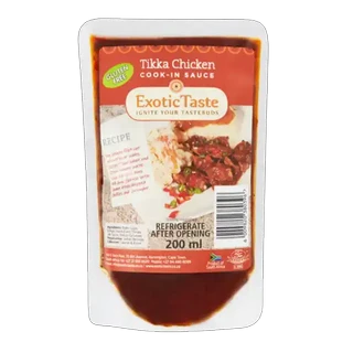 Exotic Taste Tikka Chicken Cook-In Sauce 200ml
