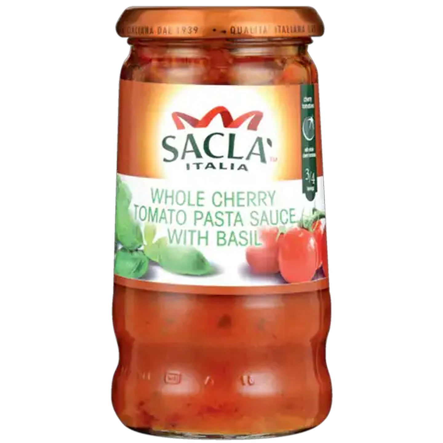 Image of Saclà Italia Whole Cherry Tomato Pasta Sauce 350g