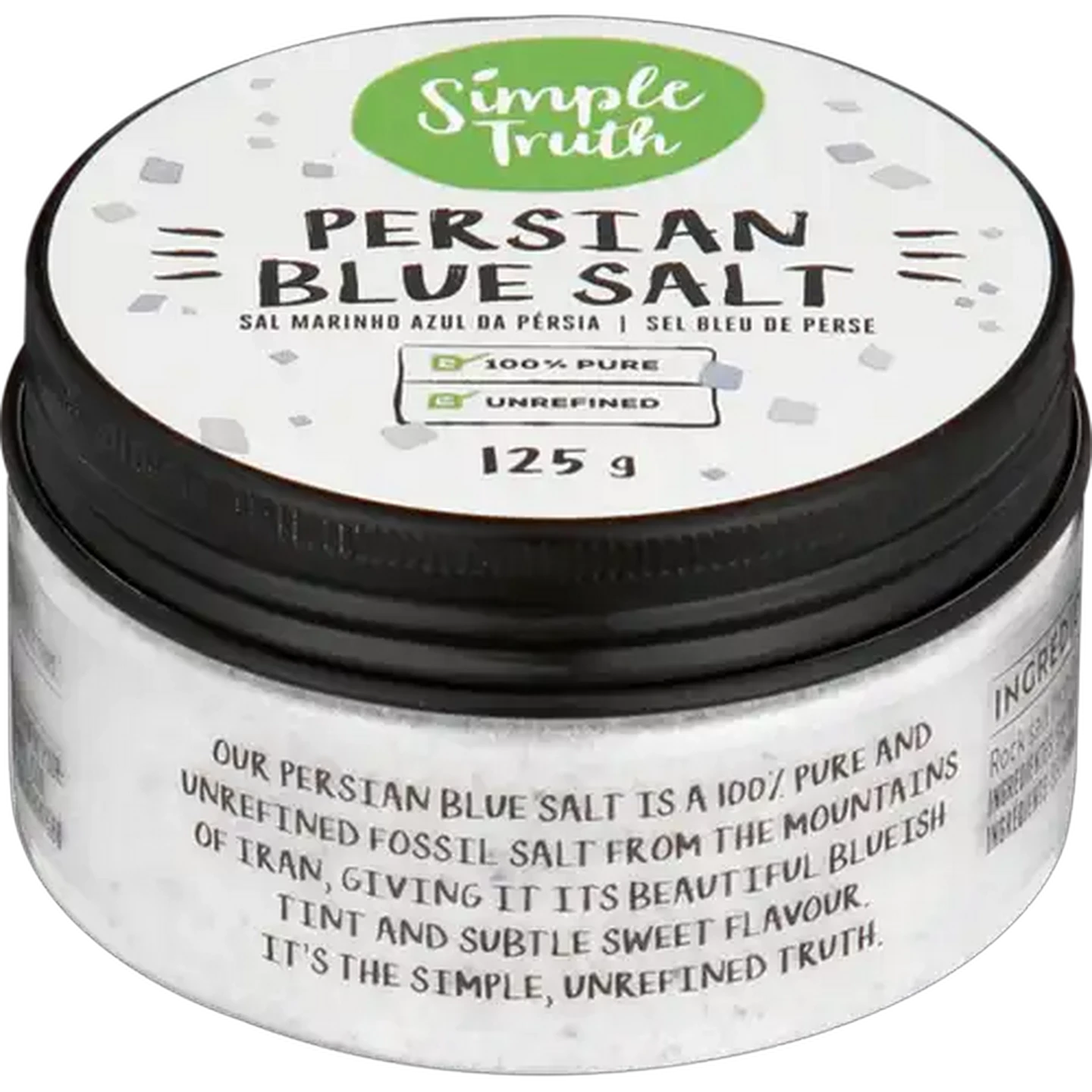 Image of Simple Truth Persian Blue Salt 125g