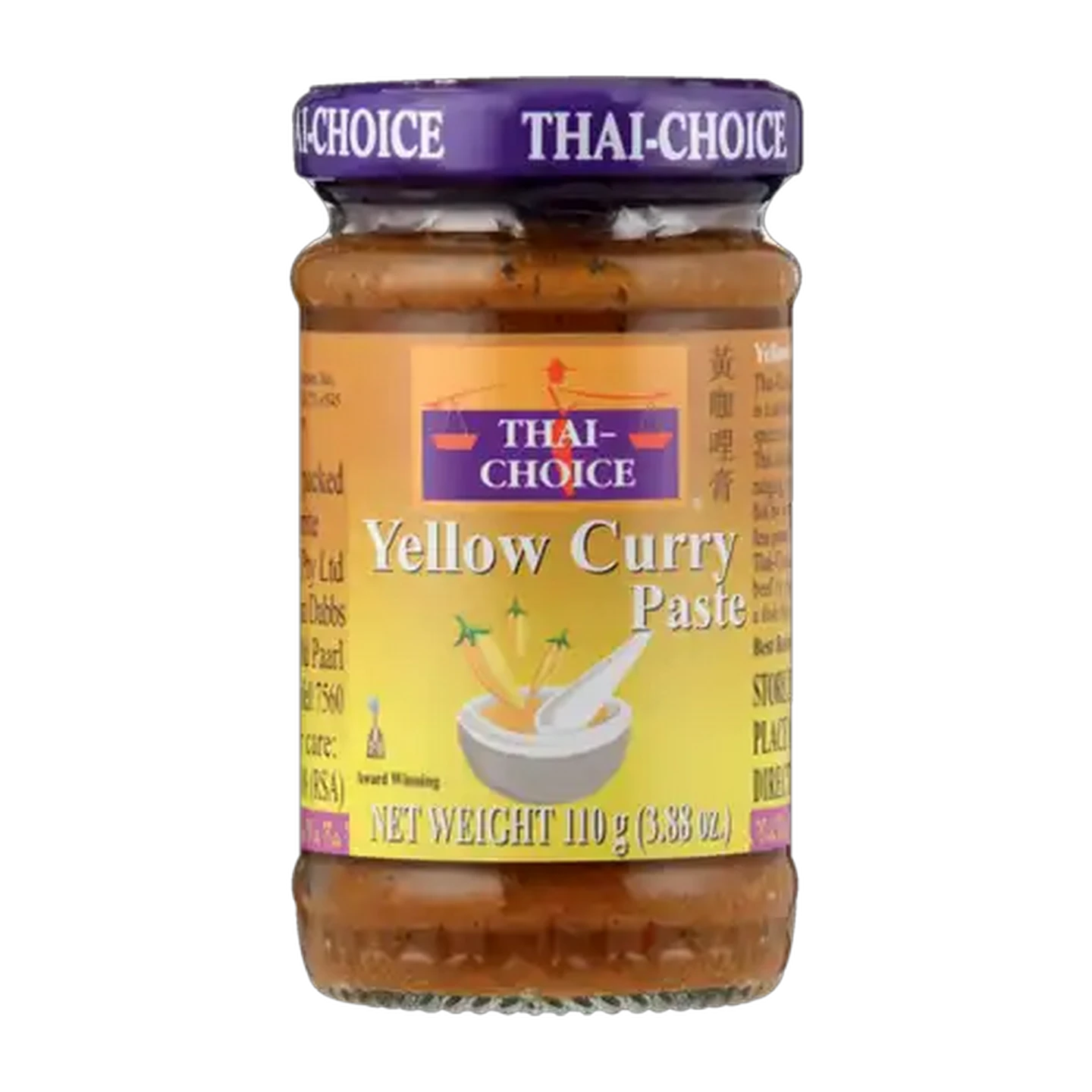 Image of Thai-Choice Yellow Curry Paste 110g
