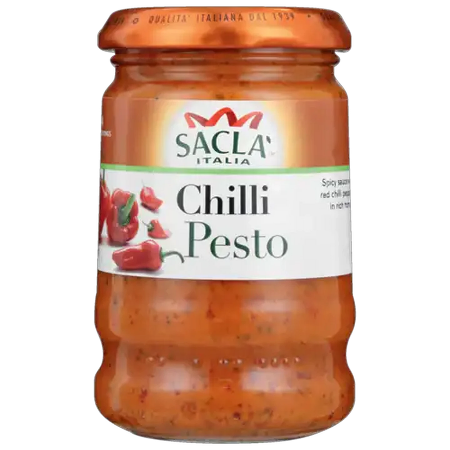 Image of Saclà Italia Chilli Pesto Sauce 190g