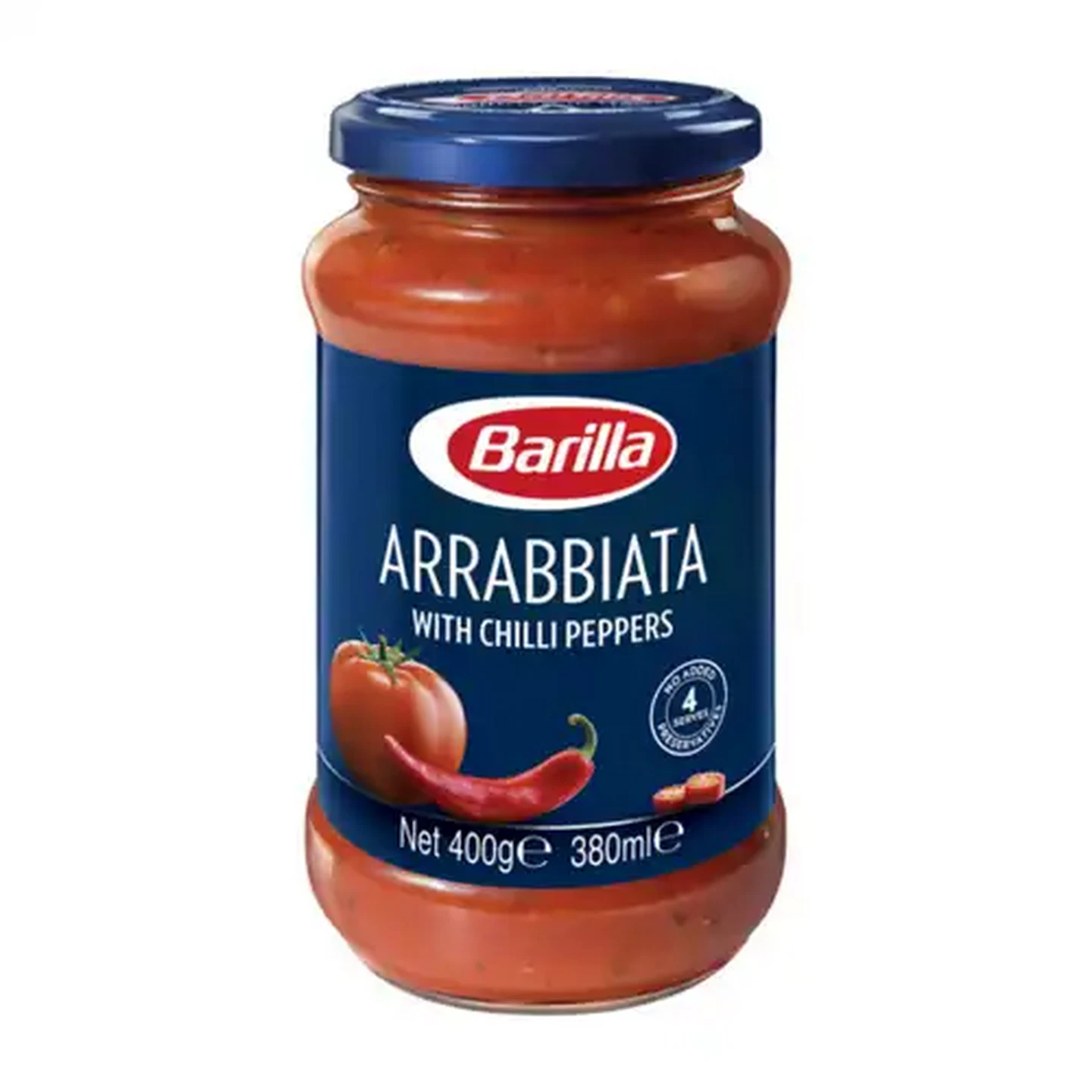 Image of Barilla Arrabbiata with Chilli Peppers Pasta Sauce 400g
