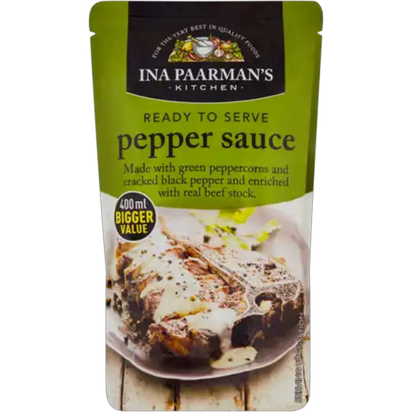 Image of Ina Paarman's Kitchen Ready To Serve Pepper Sauce 400ml