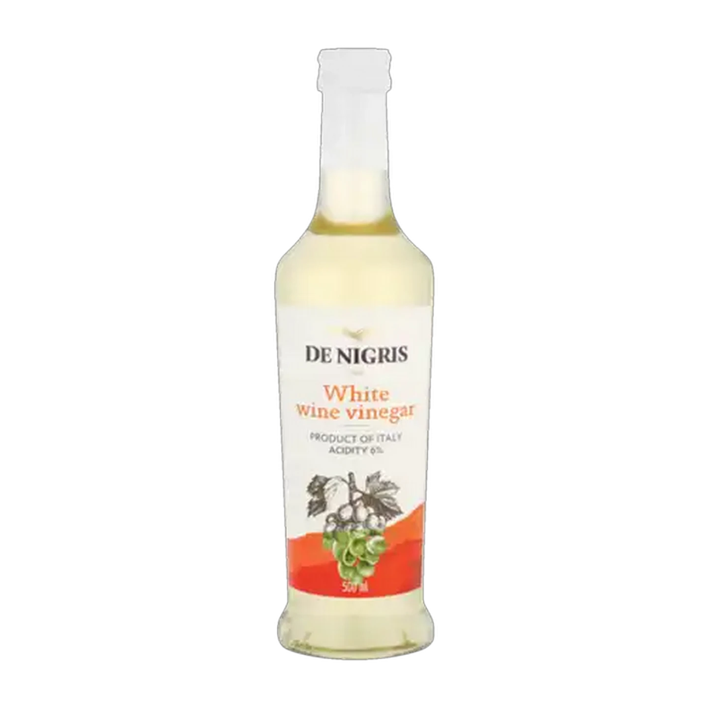 Image of De Nigris White Wine Vinegar 500ml