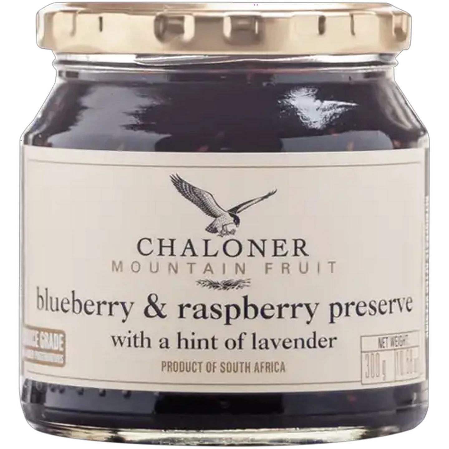 Image of Chaloner Blueberry & Raspberry Preserve With A Hint Of Lavender Jar 300g