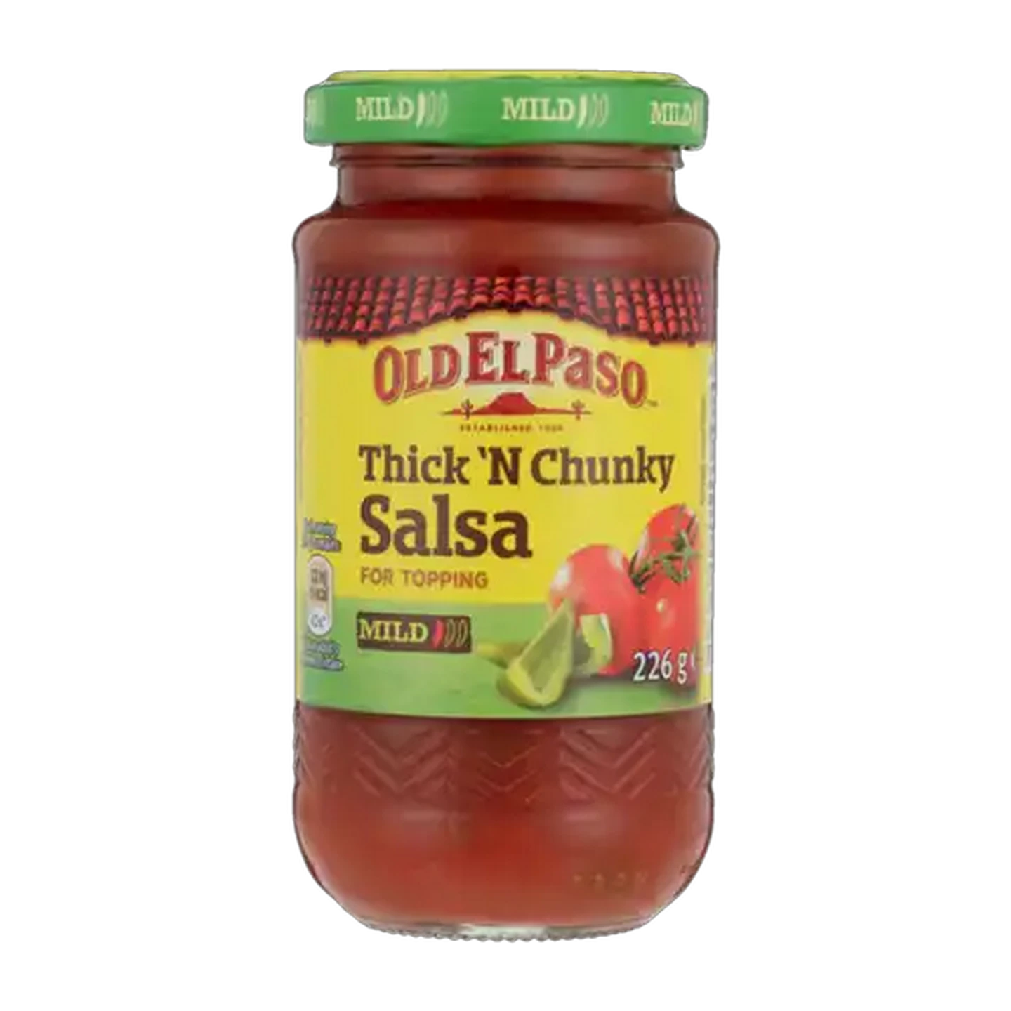 Image of Old El Paso Mild Thick 'N Chunky Salsa 226g