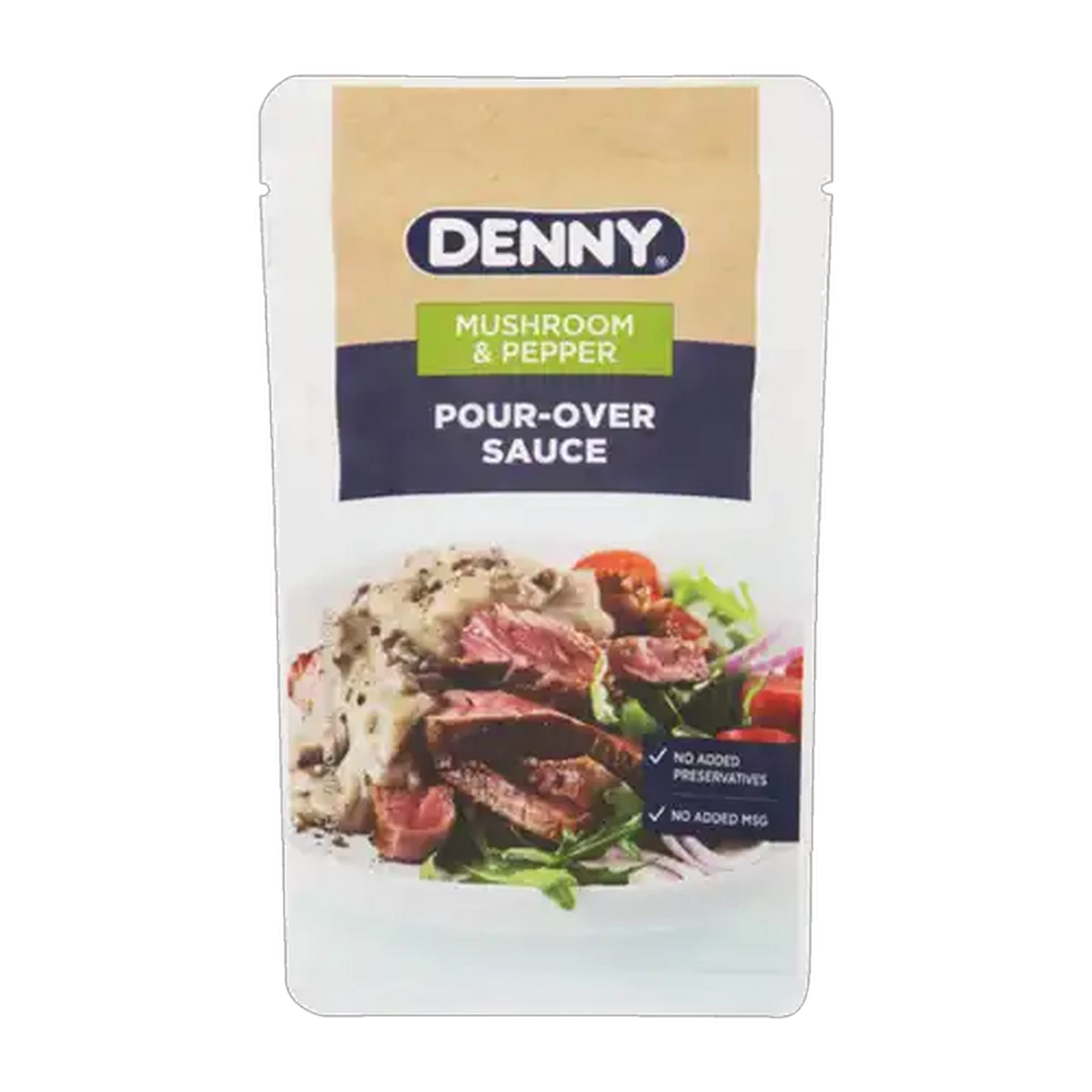 Image of DENNY Mushroom & Pepper Pour Over Sauce 200g Bag