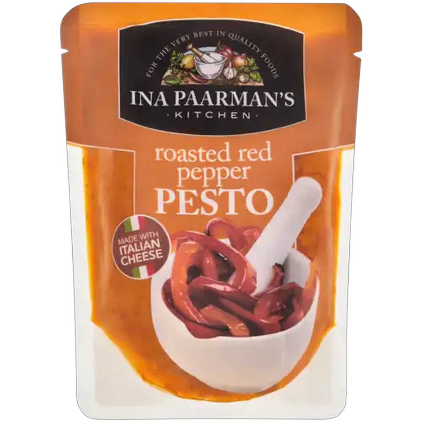 Image of Ina Paarman's Kitchen Roasted Red Pepper Pesto 125g