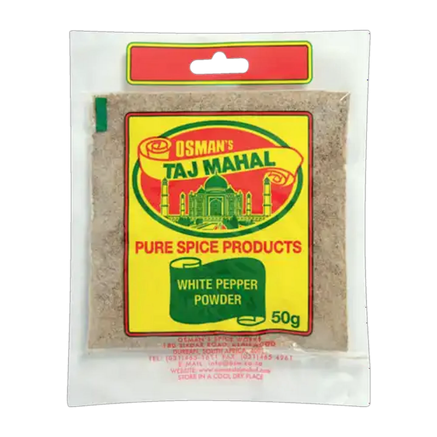 Image of Osman's Taj Mahal White Pepper Powder 50g