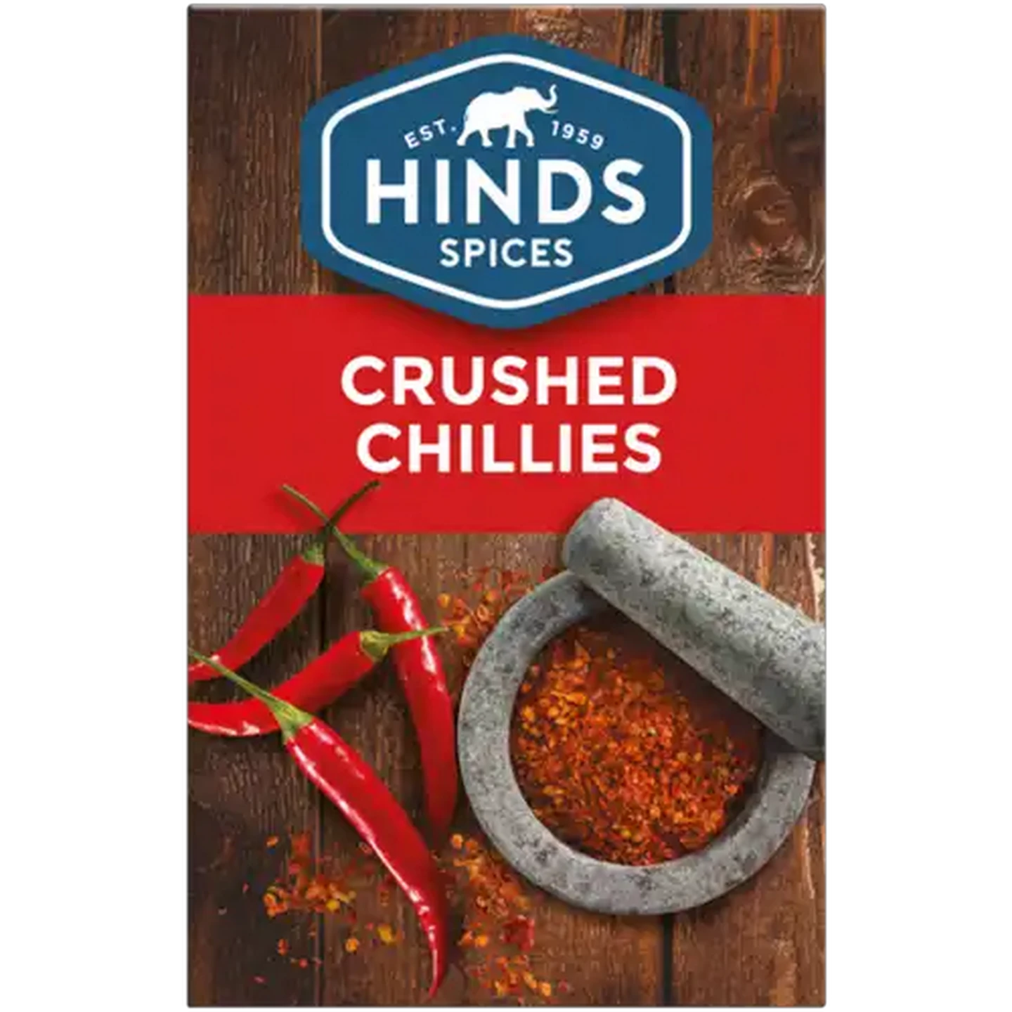 Image of Hinds Spices Crushed Chillies 40g