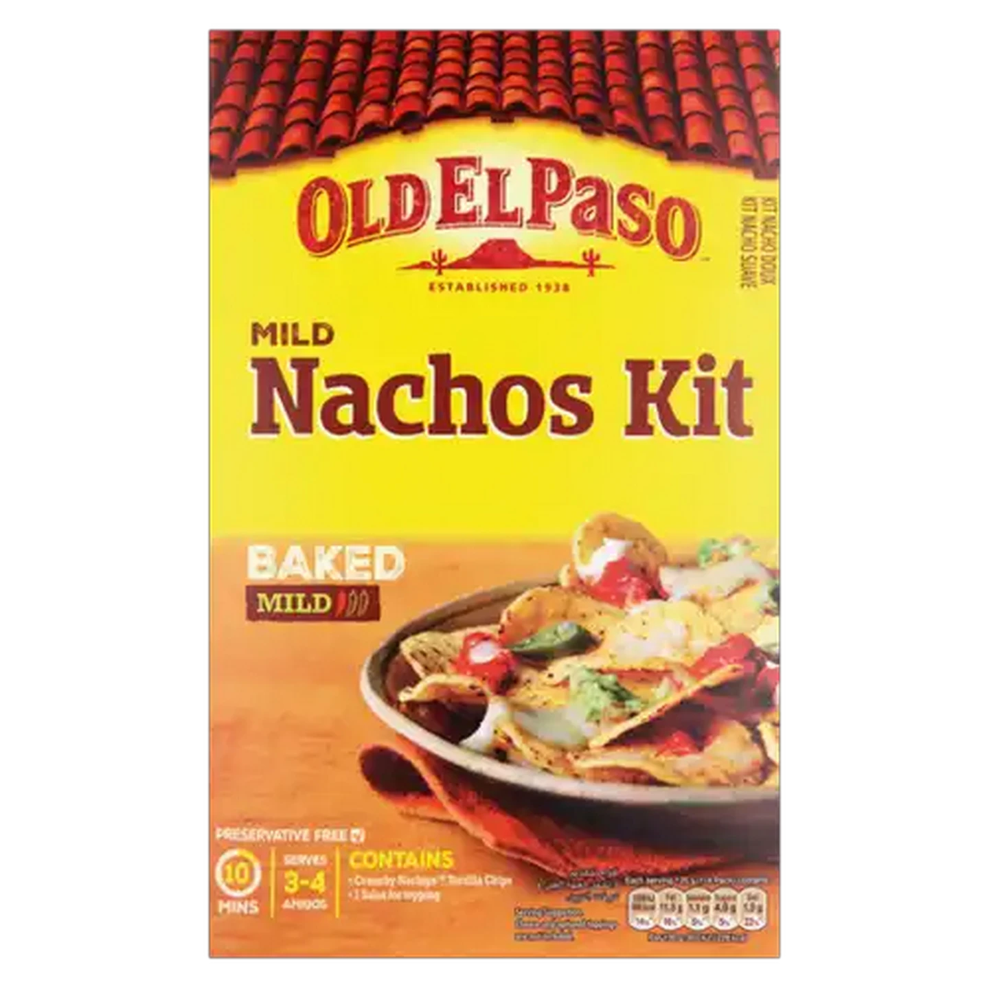 Image of Old El Paso Mild Nachos Kit 505g