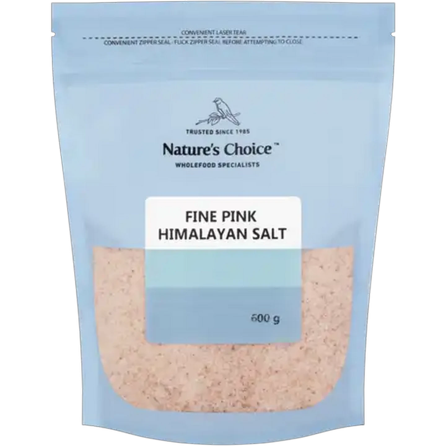 Image of Nature's Choice Fine Pink Himalayan Salt 600g