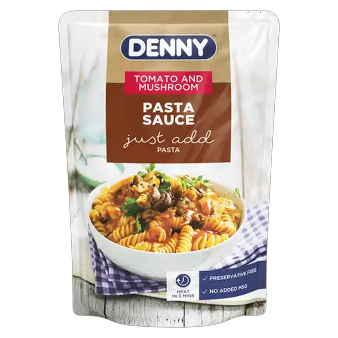 Image of DENNY Tomato & Mushroom Flavoured Pasta Sauce 400g