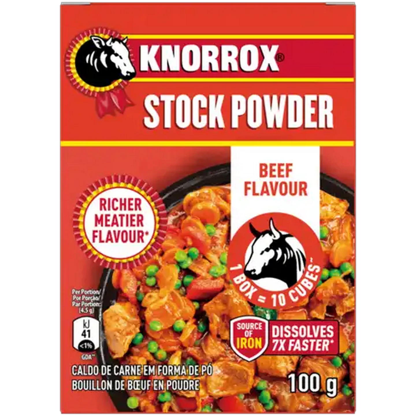 Image of Knorrox Beef Flavoured Stock Powder 100g
