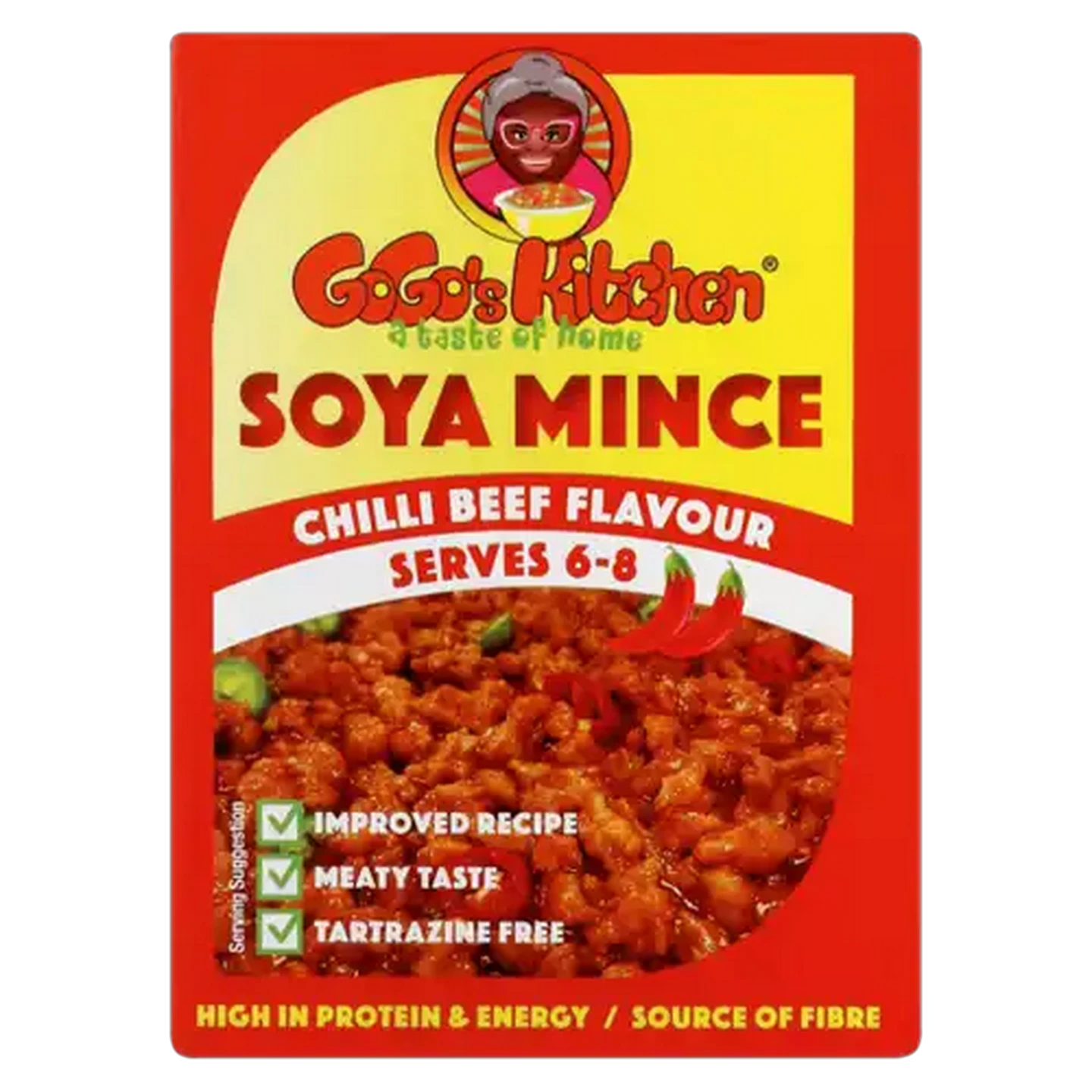 Image of GoGo's Kitchen Chilli Beef Flavoured Soya Mince 200g