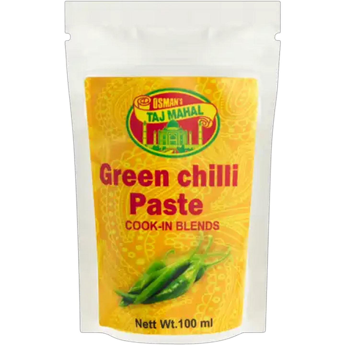 Image of Osman's Taj Mahal Green Chilli Paste 100ml