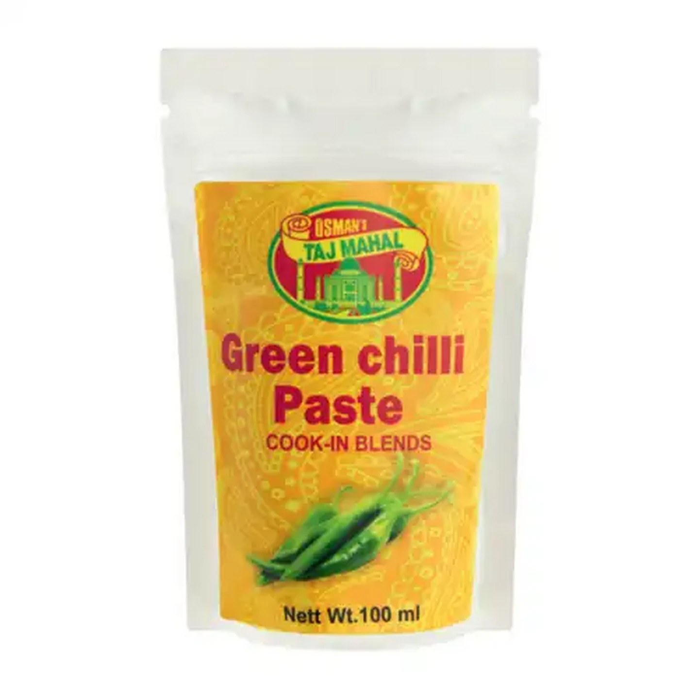 Image of Osman's Taj Mahal Green Chilli Paste 100ml