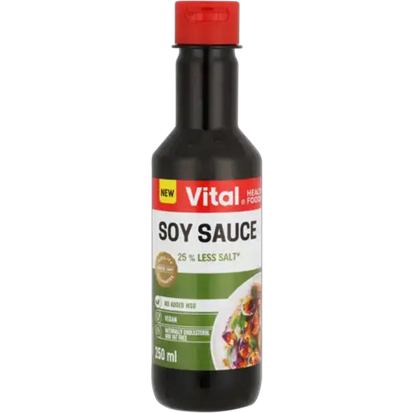 Image of Vital Reduced Salt Soy Sauce Bottle 250ml
