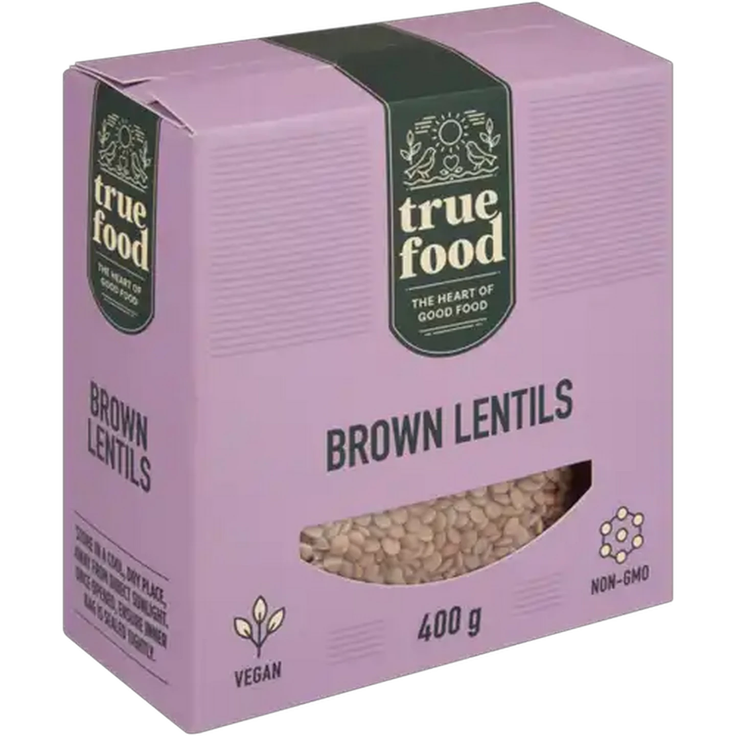 Image of Truefood Brown Lentils 400g