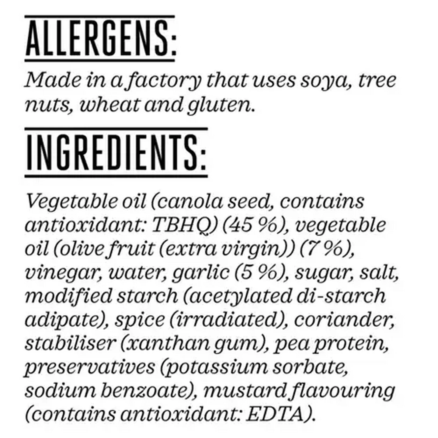 Image of Forage And Feast Garlic Aioli 145g