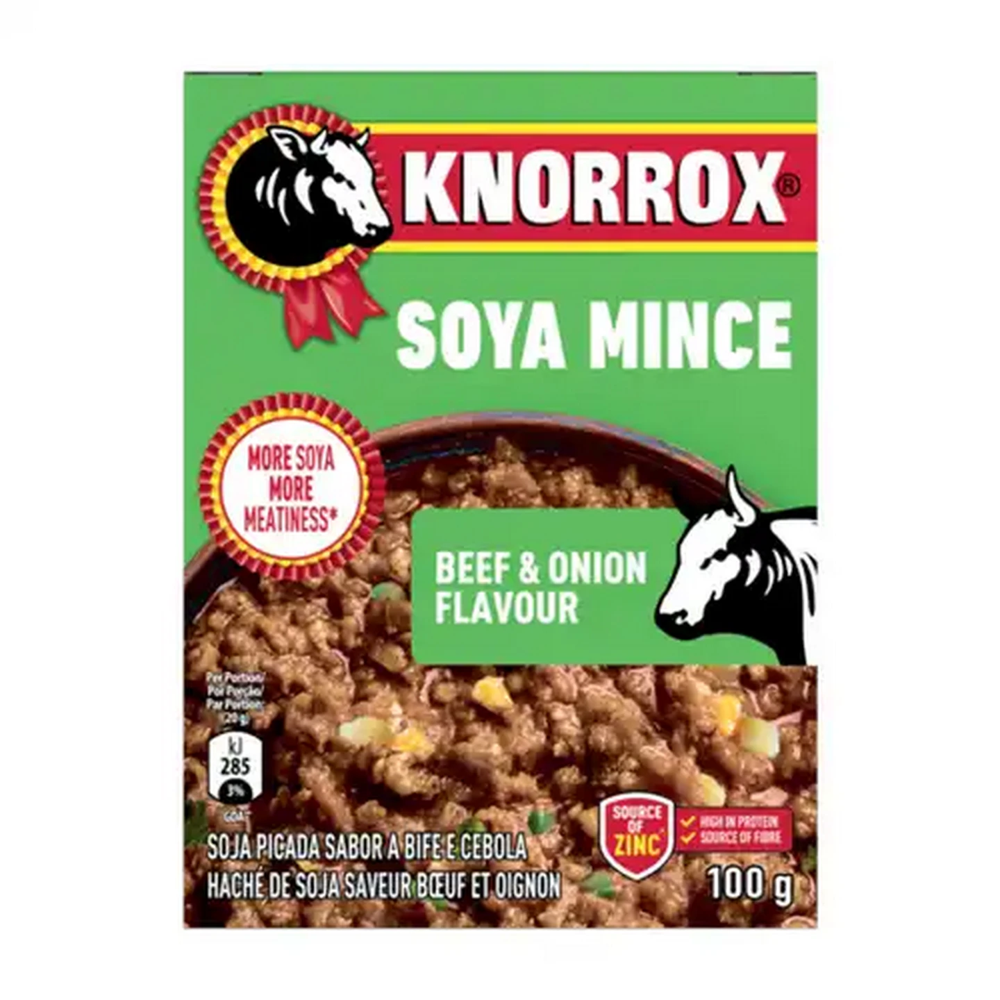Image of Knorrox Beef & Onion Flavoured Soya Mince 100g