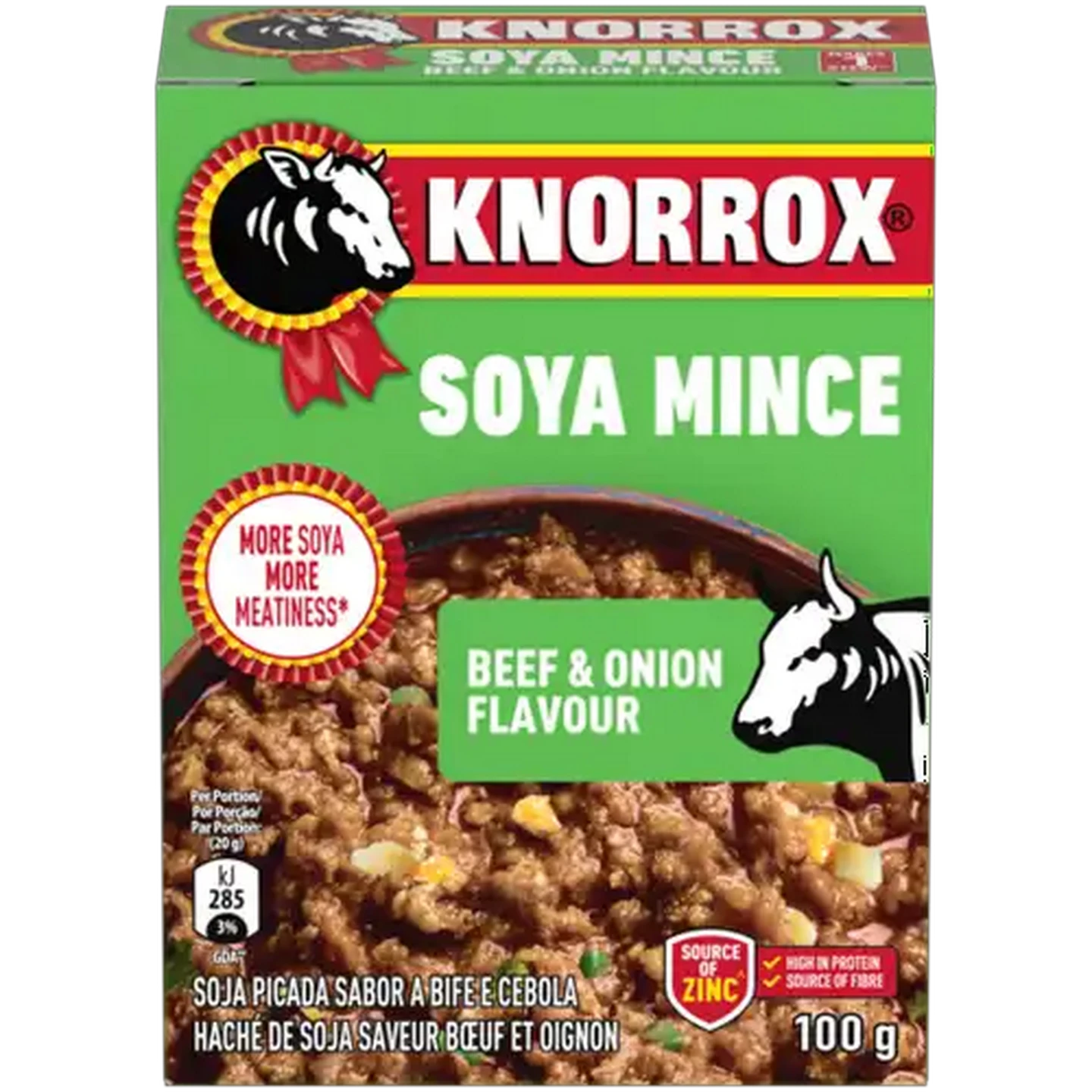 Image of Knorrox Beef & Onion Flavoured Soya Mince 100g