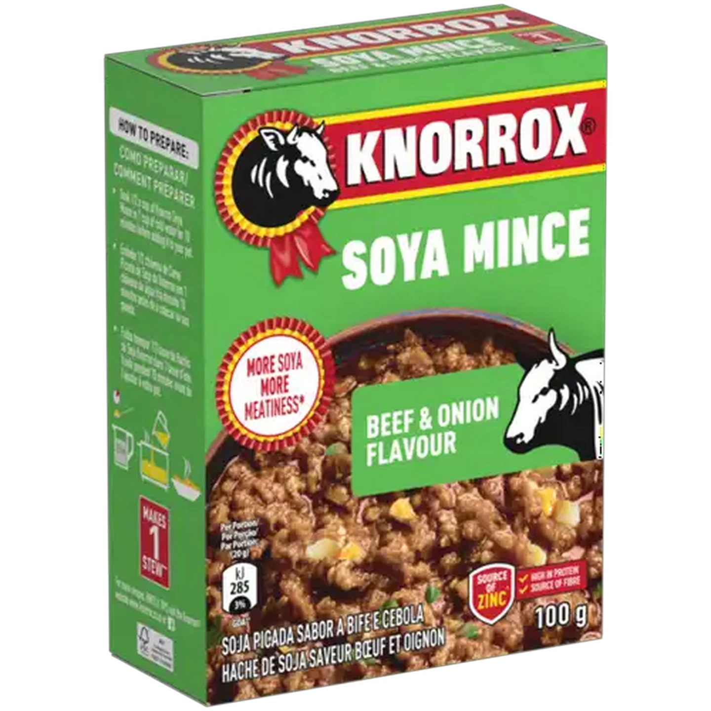 Image of Knorrox Beef & Onion Flavoured Soya Mince 100g