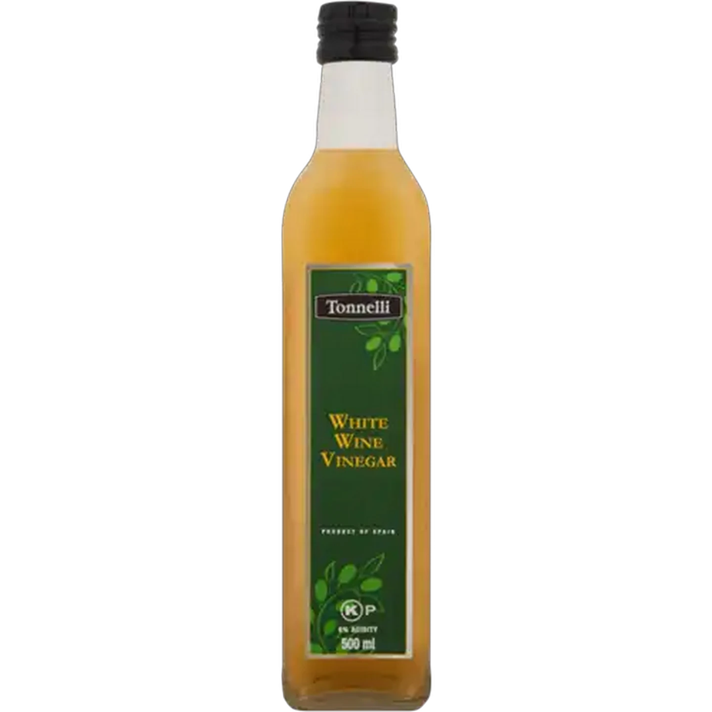 Image of Tonnelli White Wine Vinegar 500ml