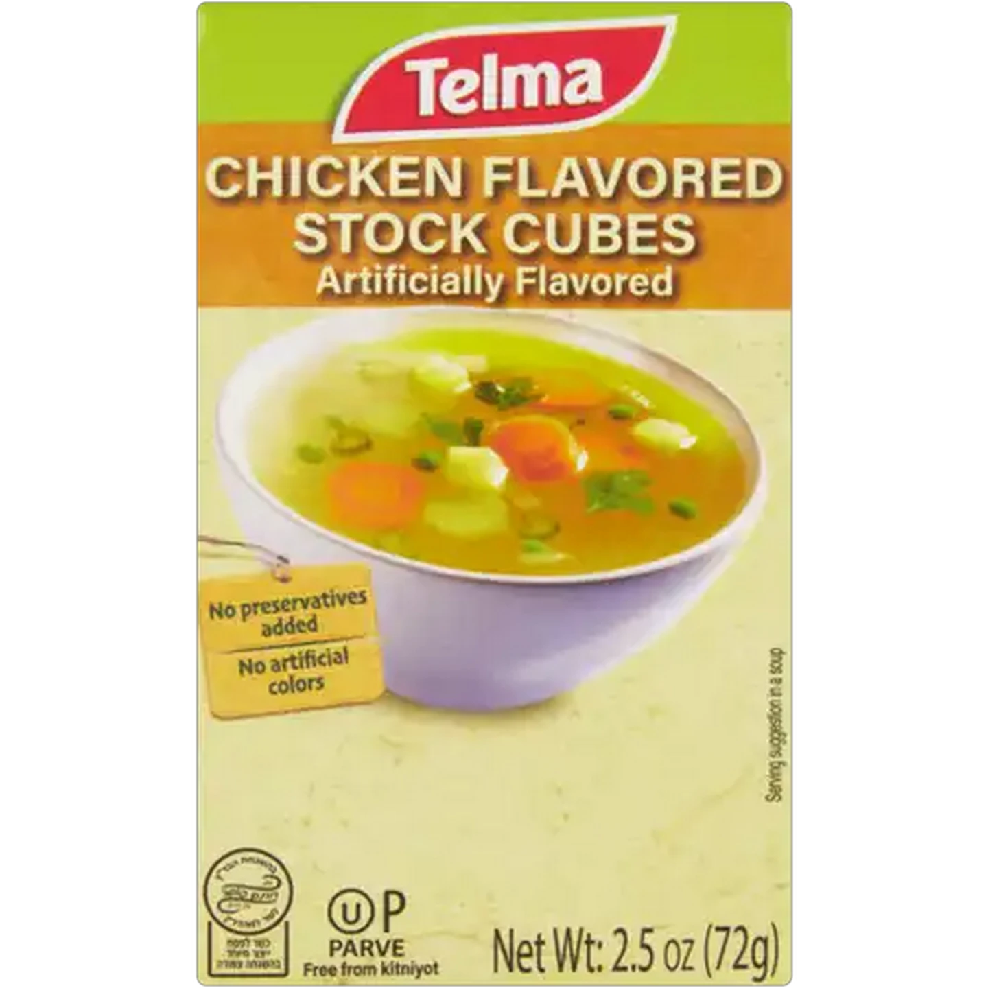 Image of Telma Chicken Flavoured Stock Cubes 72g