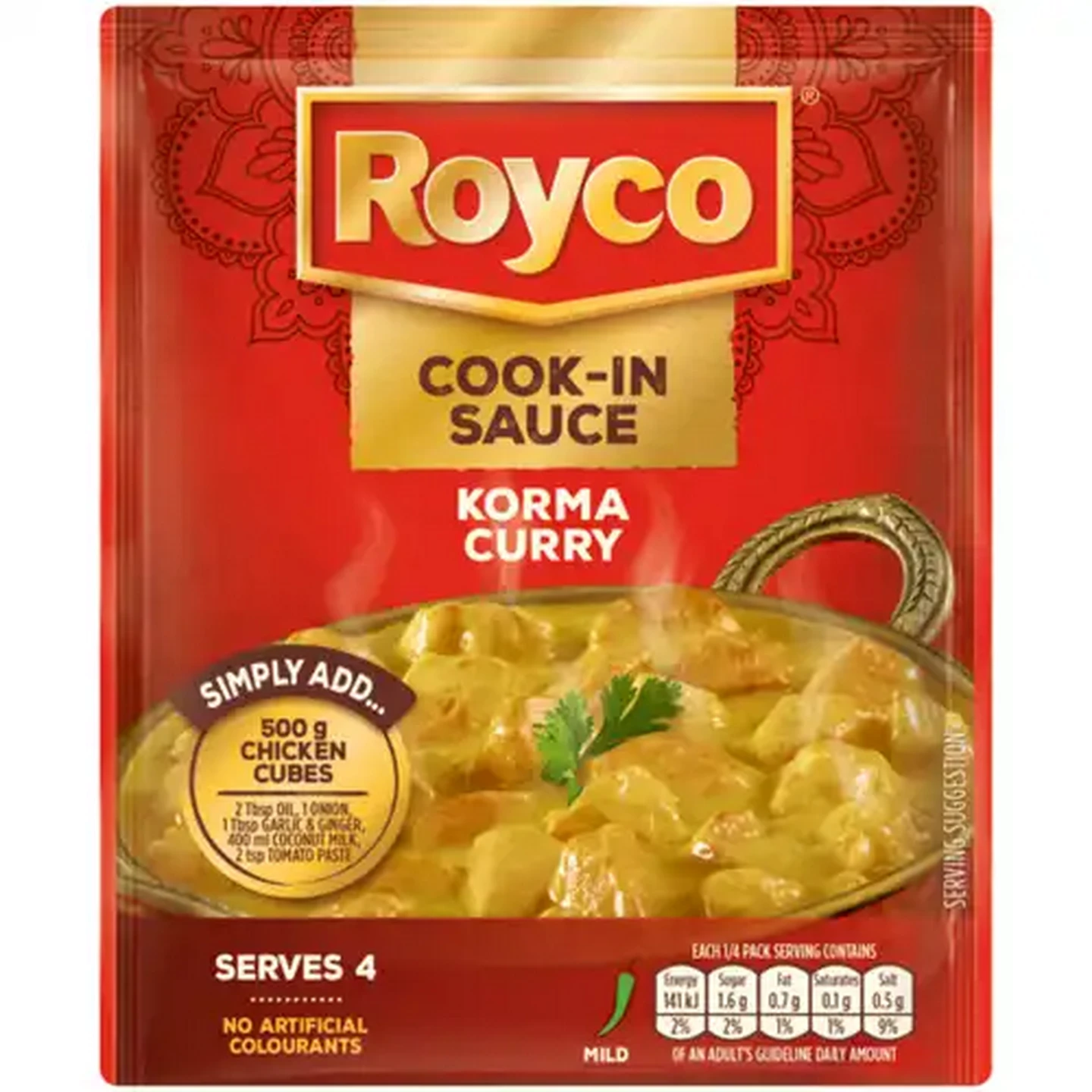 Image of Royco Korma Curry Cook-in Sauce 41g