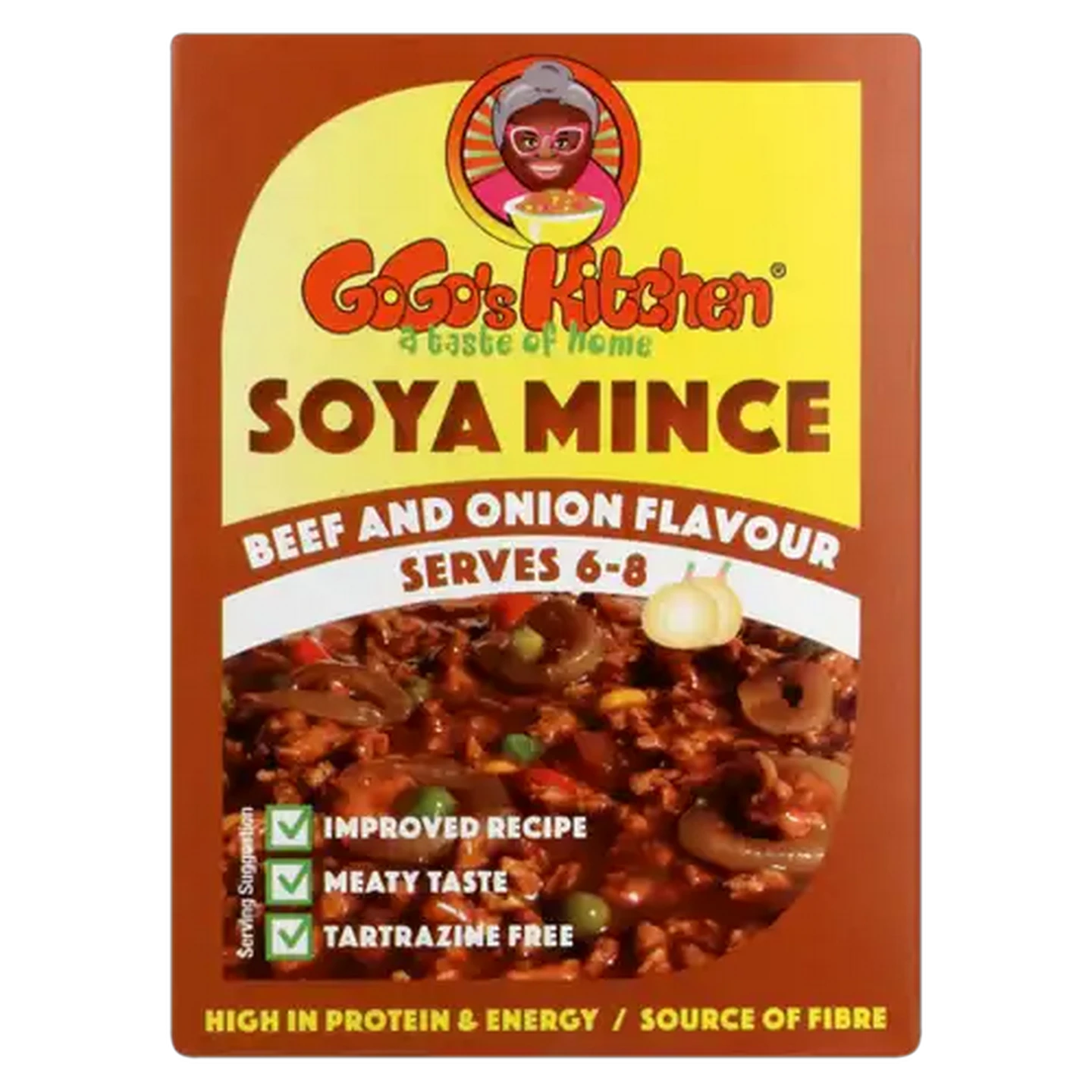Image of GoGo's Kitchen Beef & Onion Flavoured Soya Mince 200g