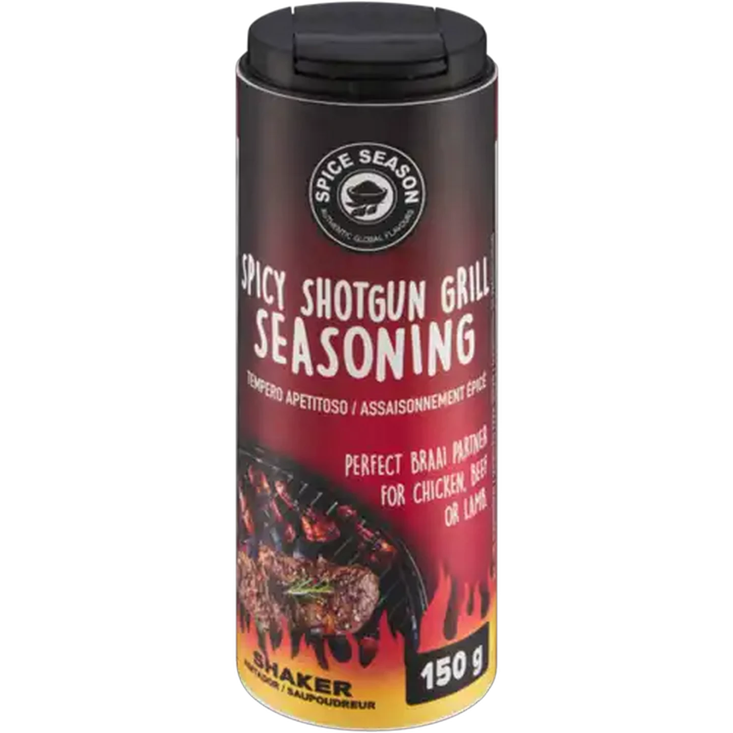 Image of Spice Season Spicy Shotgun Grill Seasoning 150g