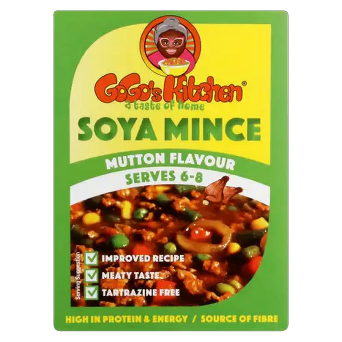 Image of GoGo's Kitchen Mutton Flavoured Soya Mince 200g