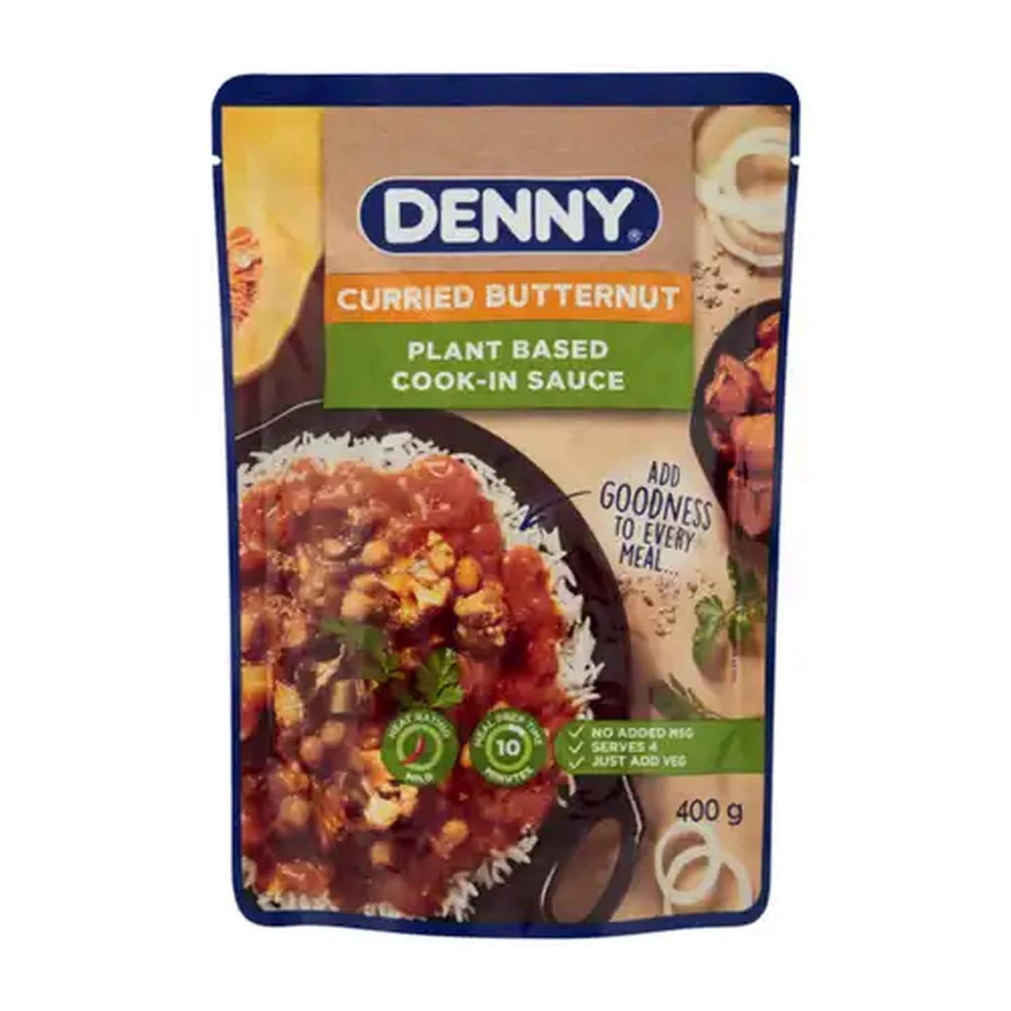 Image of DENNY Curried Butternut Cook-In Sauce 400g