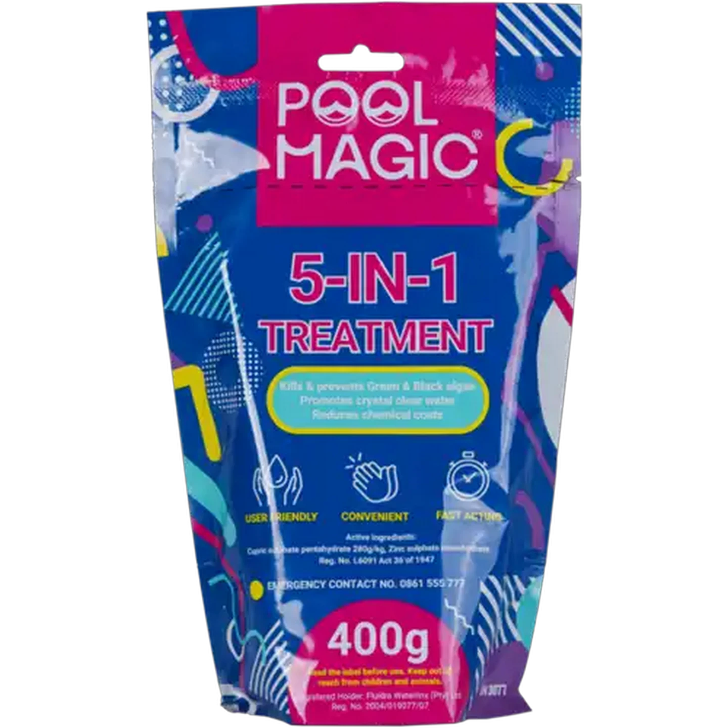 Image of Pool Magic 5-In-1 Pool Treatment 400g
