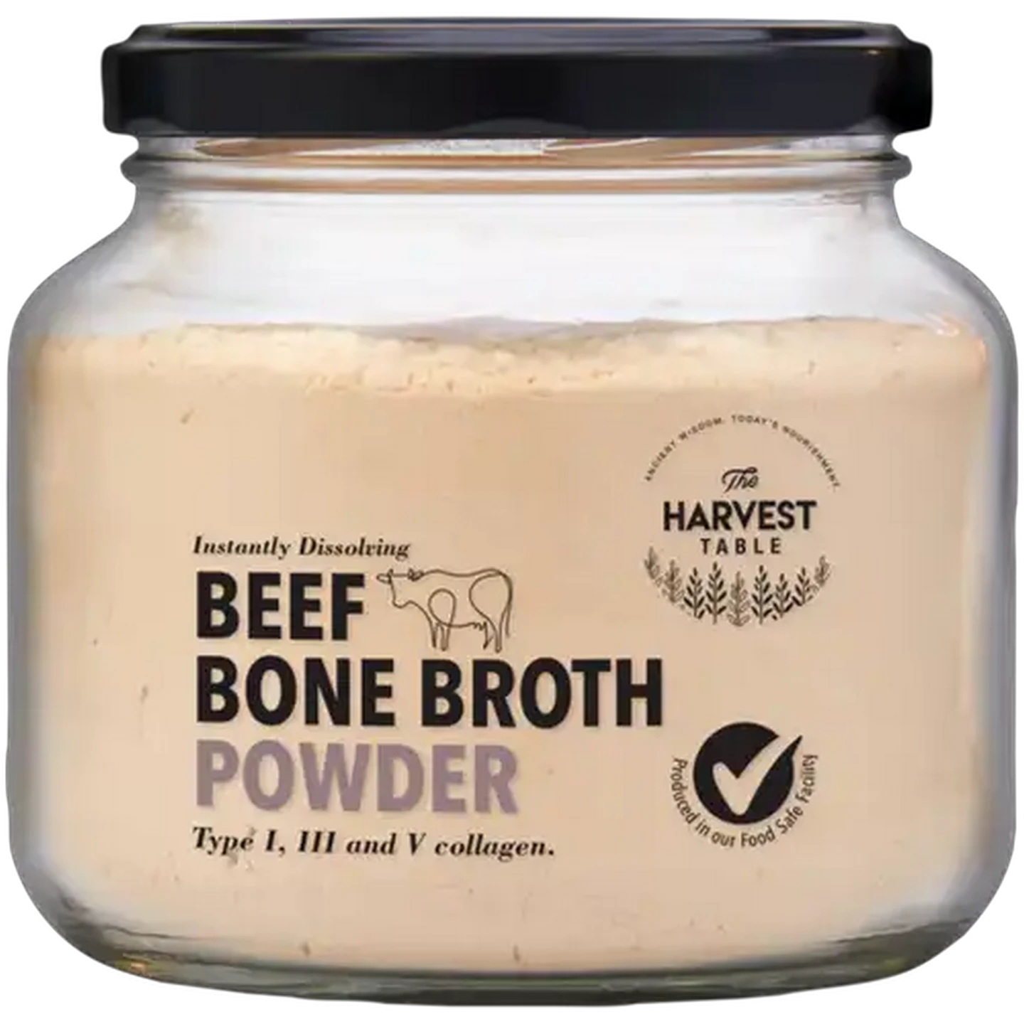 Image of The Harvest Table Beef Bone Broth Powder 180g