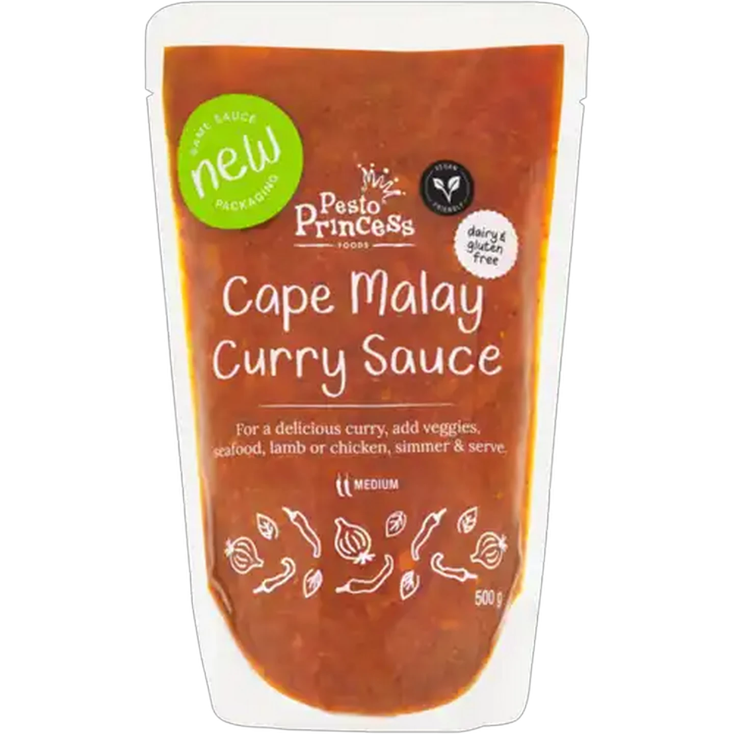 Image of Pesto Princess Medium Cape Malay Curry Sauce 500g
