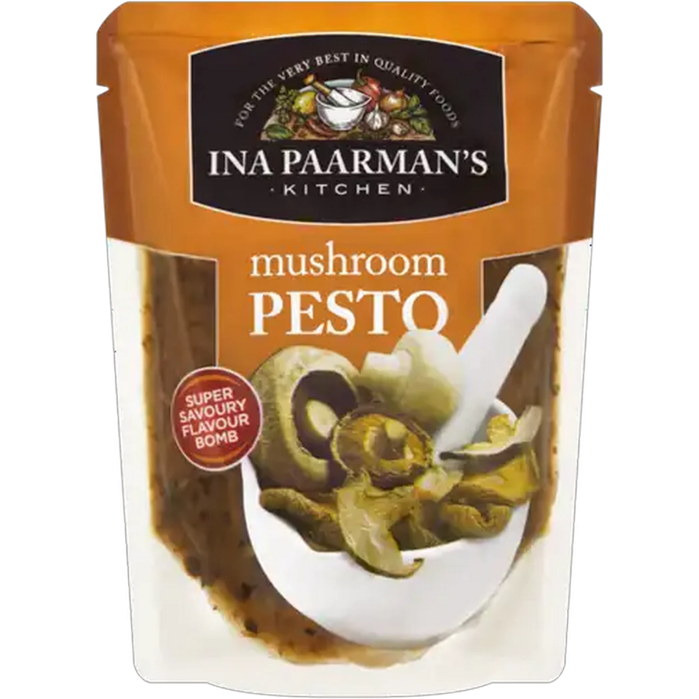 Image of Ina Paarman's Kitchen Mushroom Pesto Doy Pack 125g