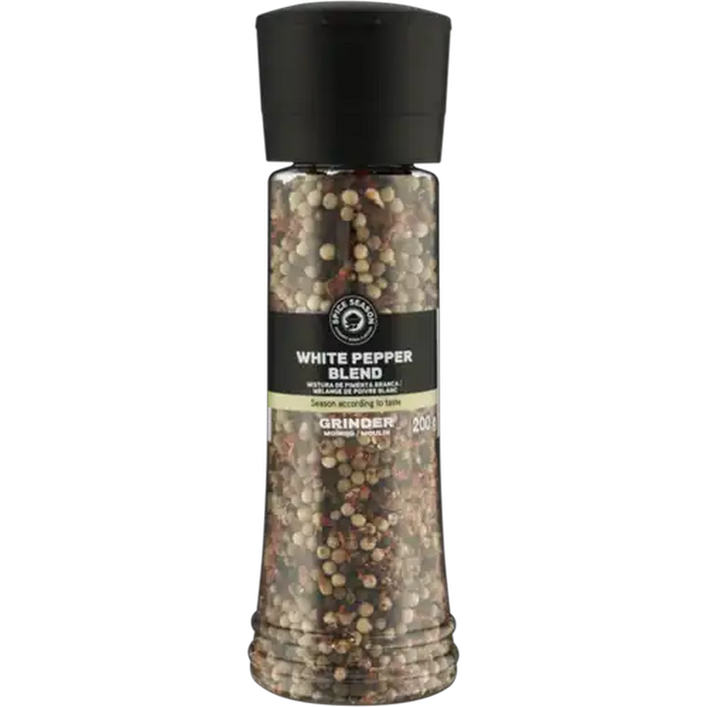 Image of Spice Season White Pepper Blend Grinder 200g