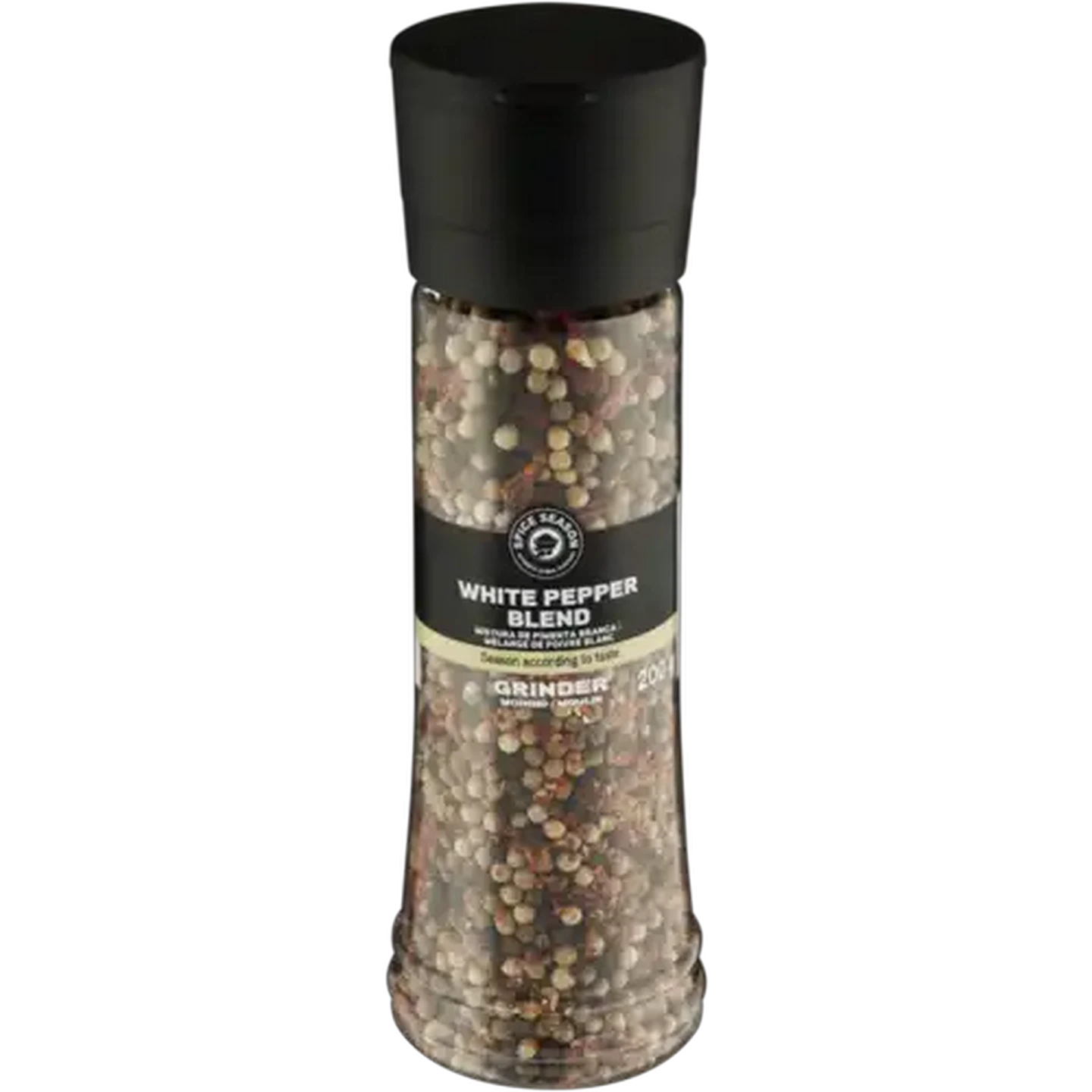 Image of Spice Season White Pepper Blend Grinder 200g