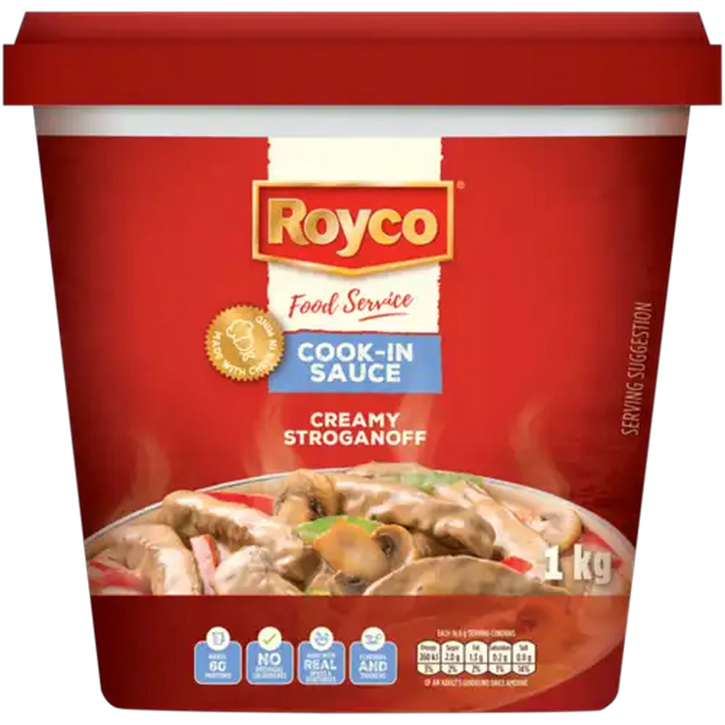 Image of Royco Beef Stroganoff Cook In Sauce 1kg